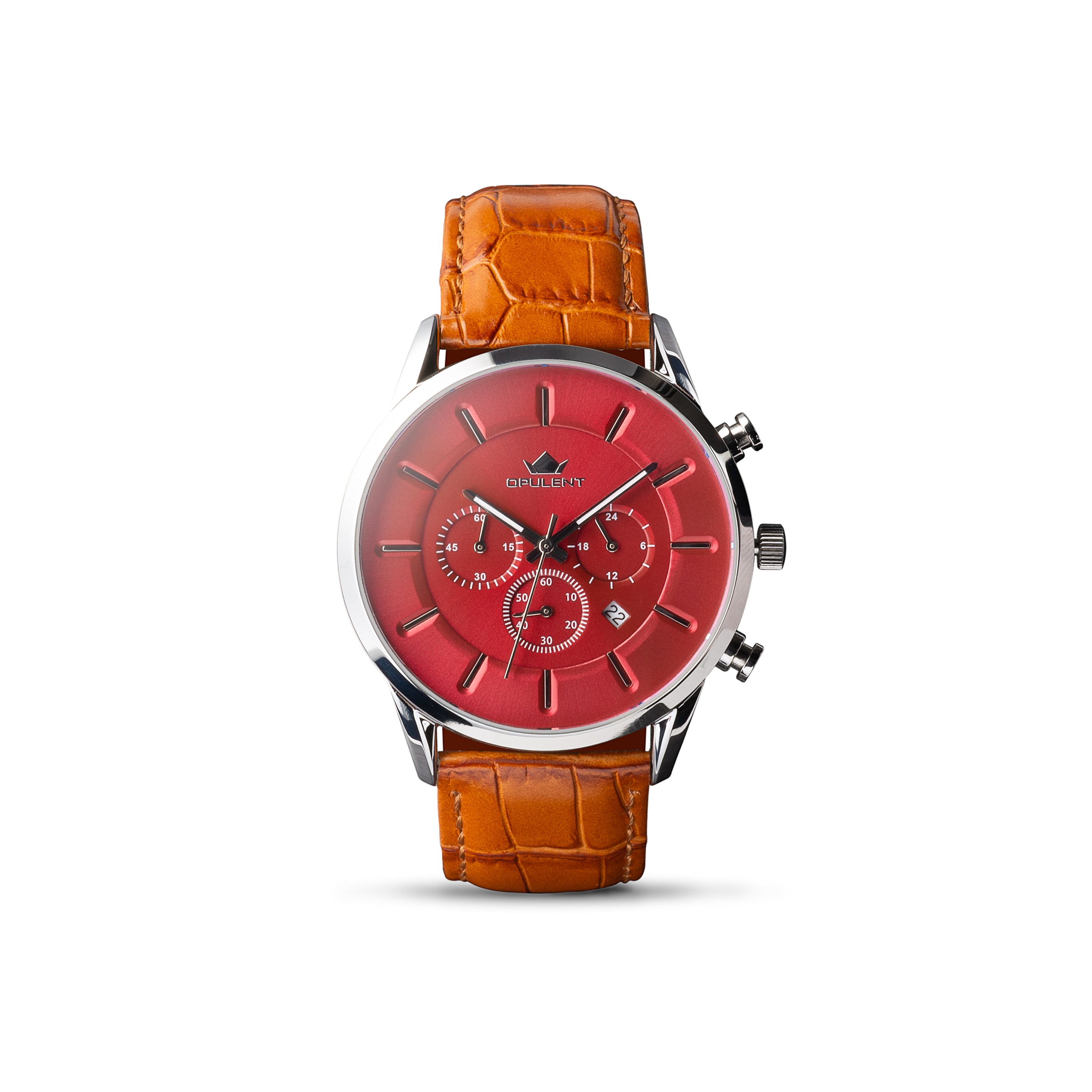 Chrono Limited Sunburst Red