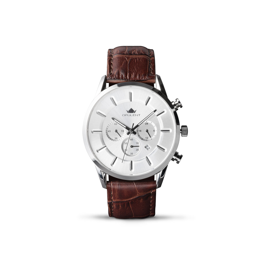 Chrono Limited Sunburst Silver