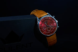 Chrono Limited Sunburst Red